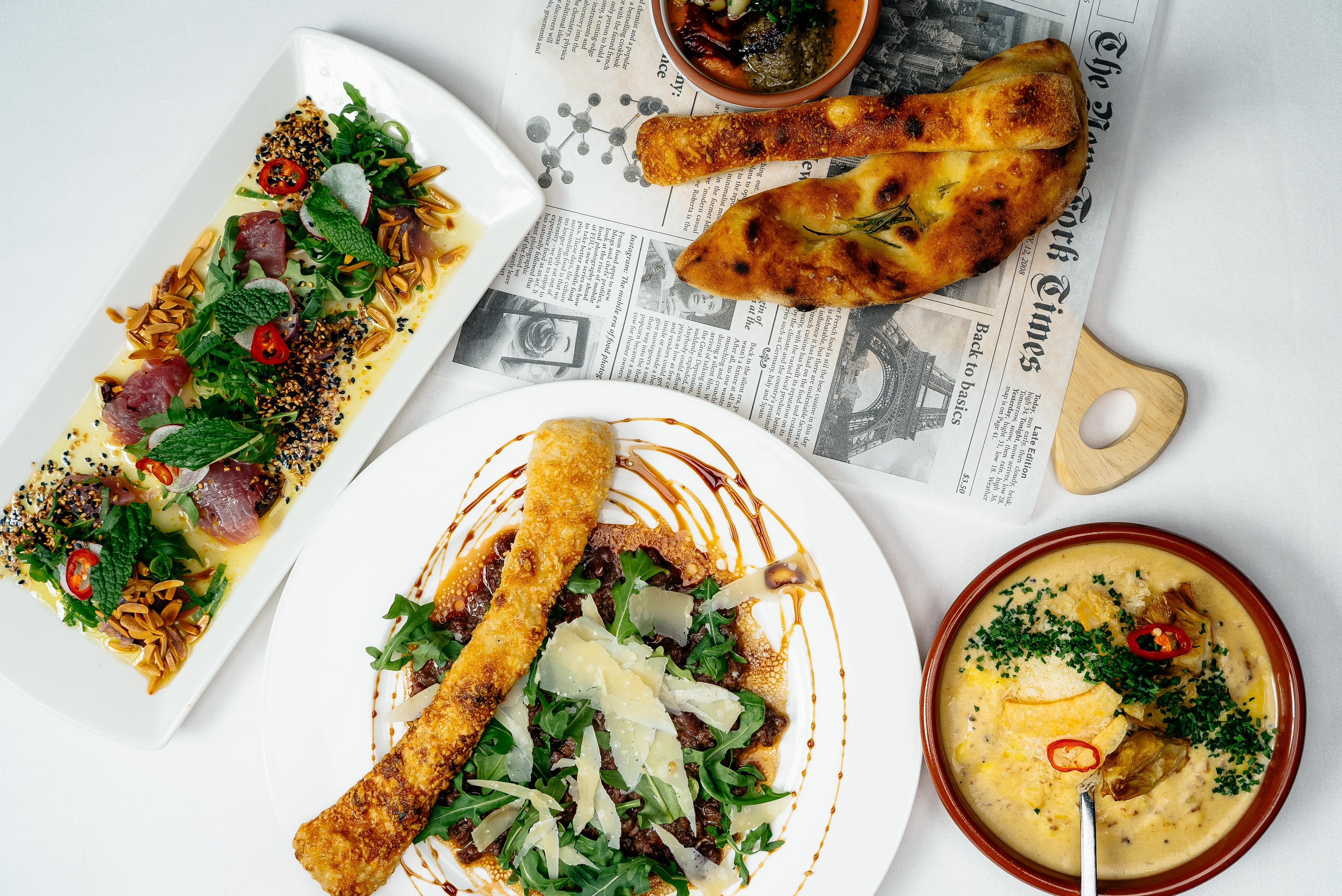 Precise Resort באד סארואו מראה חיצוני תמונה A selection of dishes from the restaurant
